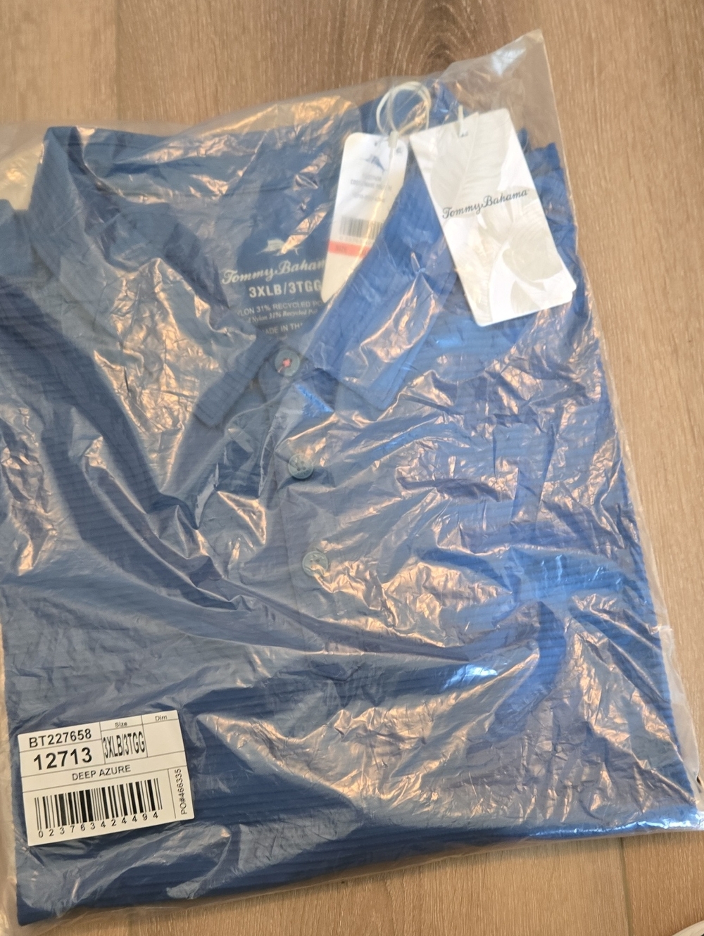 Tommy Bahama Men's Polo Shirt in Deep Azure